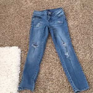 Cute ripped justice pants